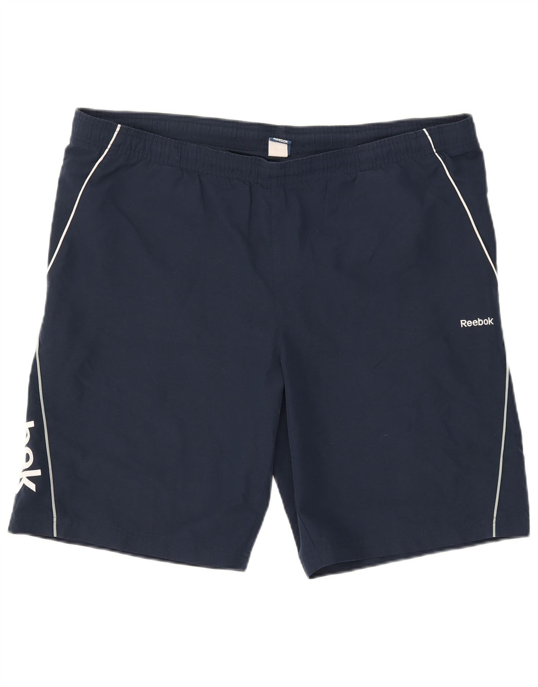Reebok Herre grafiske sportsshorts store marineblå polyester