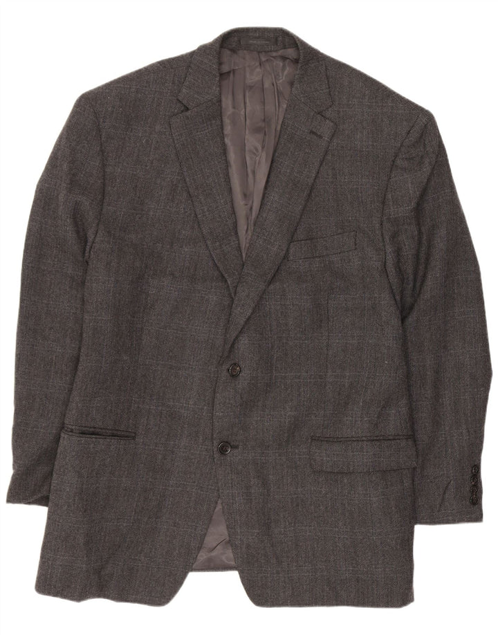 Ralph Lauren Herre Regular Fit Blazer Jacket UK 48 3XL Grå sildeben