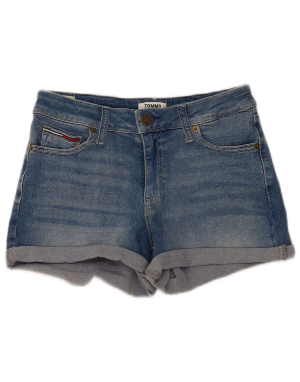 TOMMY HILFIGER denimshorts til kvinder W25 XS Blå bomuld