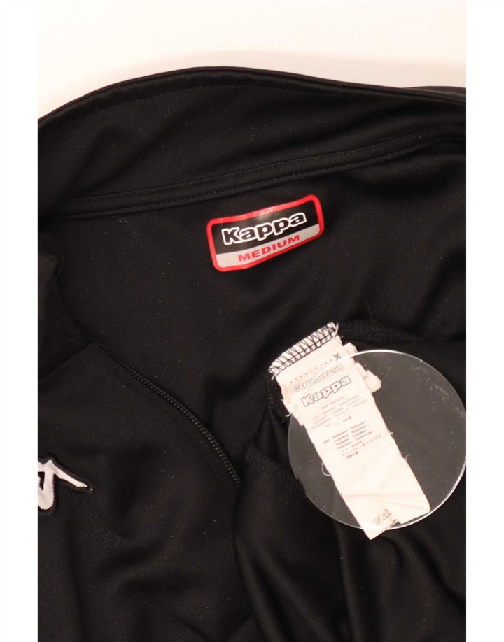 Kappa Træningsdragt til mænd Topjakke Medium Sort Colourblock Polyester