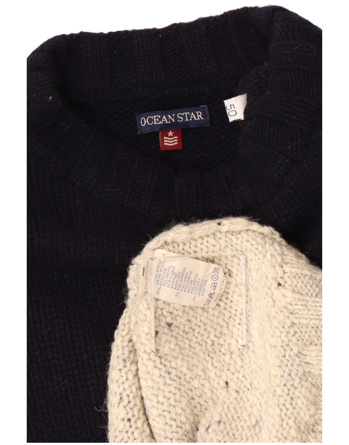 Ocean Star Herre Crew Neck Jumper Sweater IT 50 Medium Flerfarvet