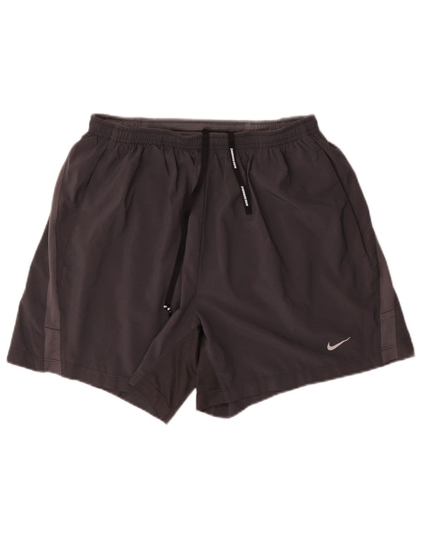 Nike Sportshorts til mænd mellemgrå polyester