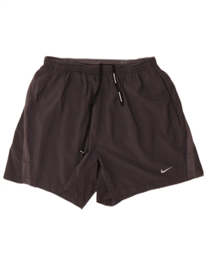 Nike Sportshorts til mænd mellemgrå polyester