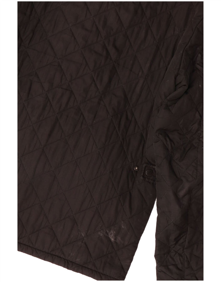 BARBOUR Herre quiltet jakke UK 36 Small Black