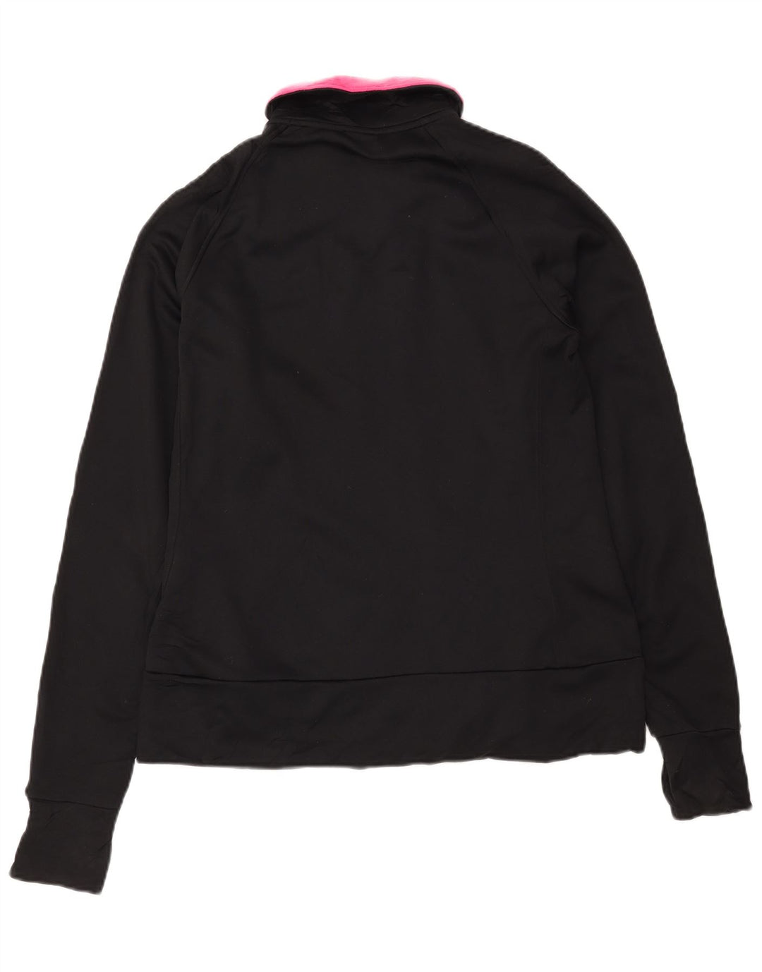 PUMA træningsdragt topjakke til kvinder UK 14 Medium Sort Polyester