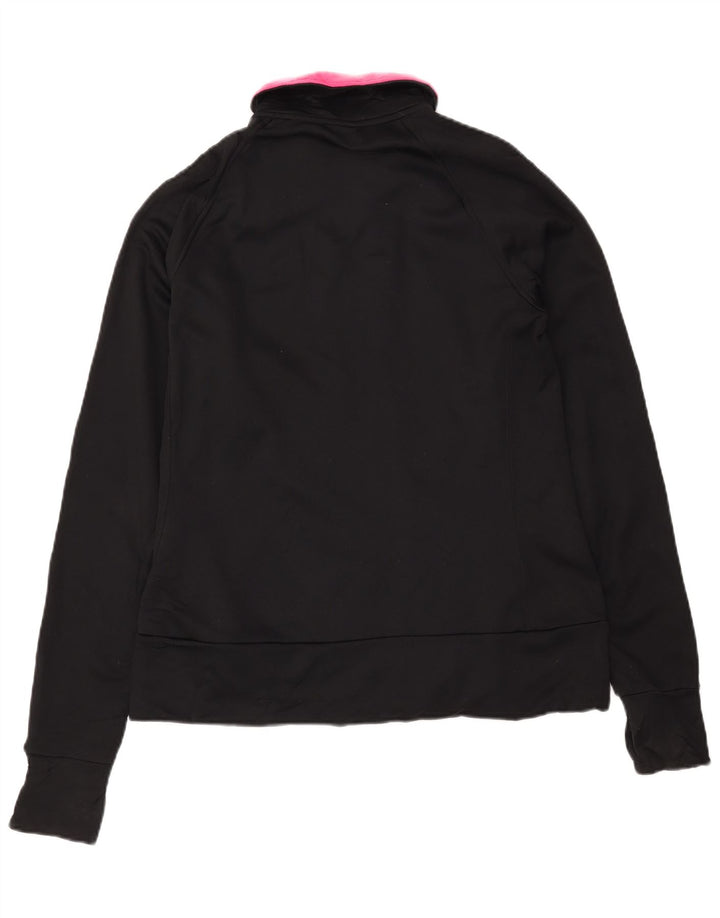 PUMA træningsdragt topjakke til kvinder UK 14 Medium Sort Polyester