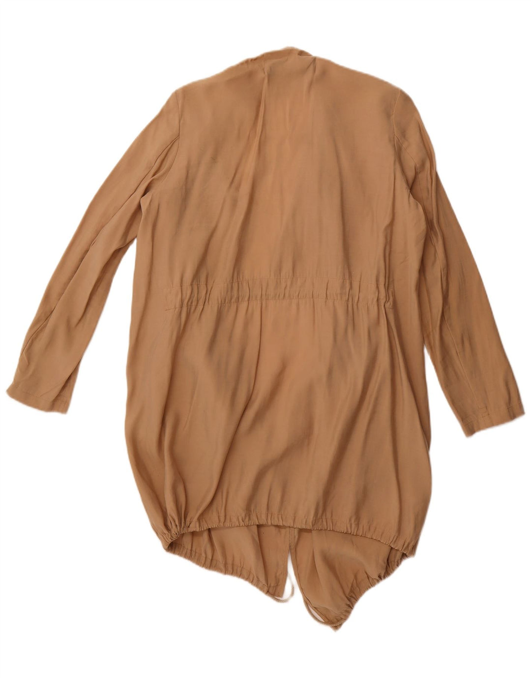 Zara Dame Overfrakke UK 10 Small Beige Modal