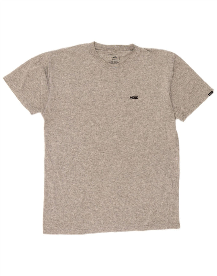 Vans Herre Classic Fit T-Shirt Top Medium Grey Bomuld