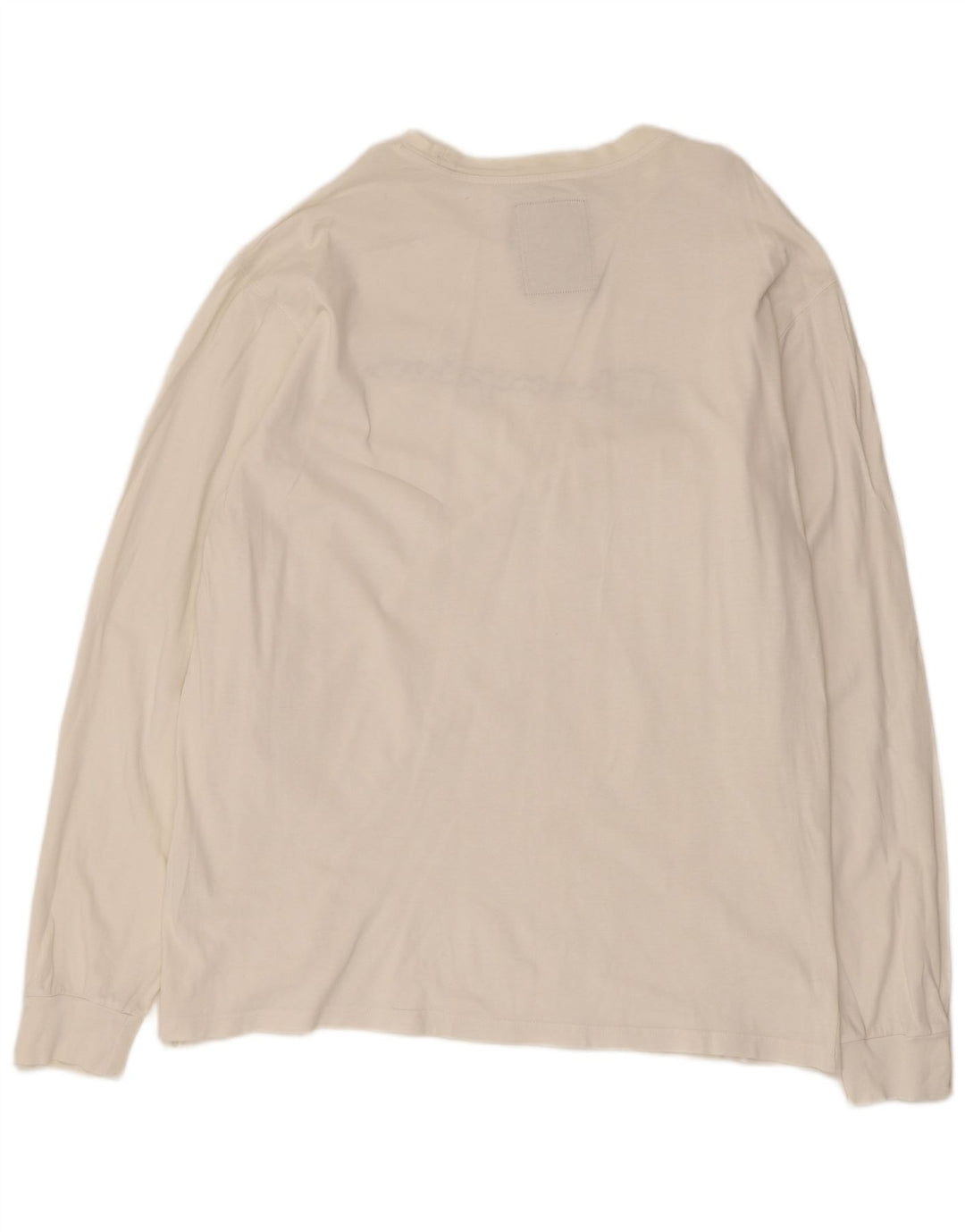 Champion Herre grafisk top langærmet 2XL hvid bomuld
