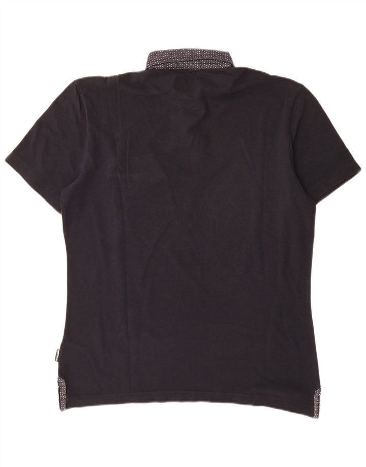 Gas Poloshirt til mænd Large Navy Blue