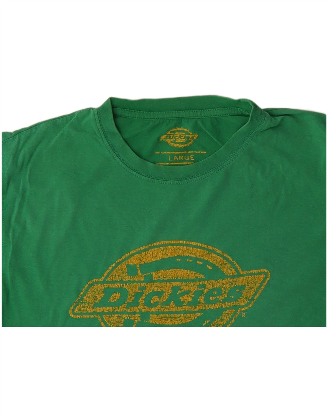 DICKIES Grafisk T-shirt til mænd Stor grøn bomuld