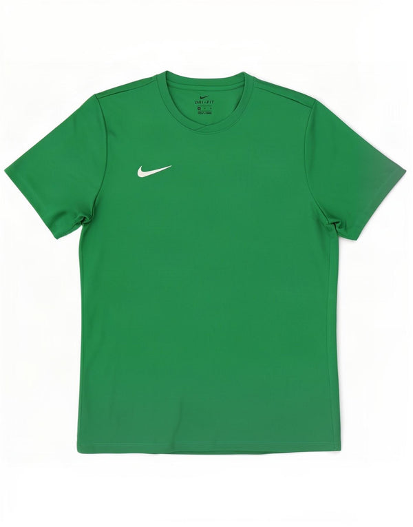 Nike Herre Dri Fit T-Shirt Top XL Grøn Polyester