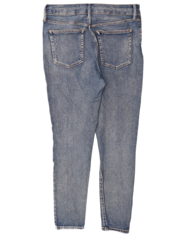 Topshop Dame Skinny Jeans W34 L29 Blå Bomuld