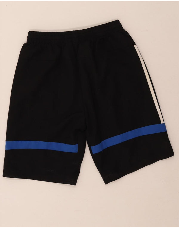 Adidas Boys Sports Shorts 13-14 år Sort Colourblock Polyester