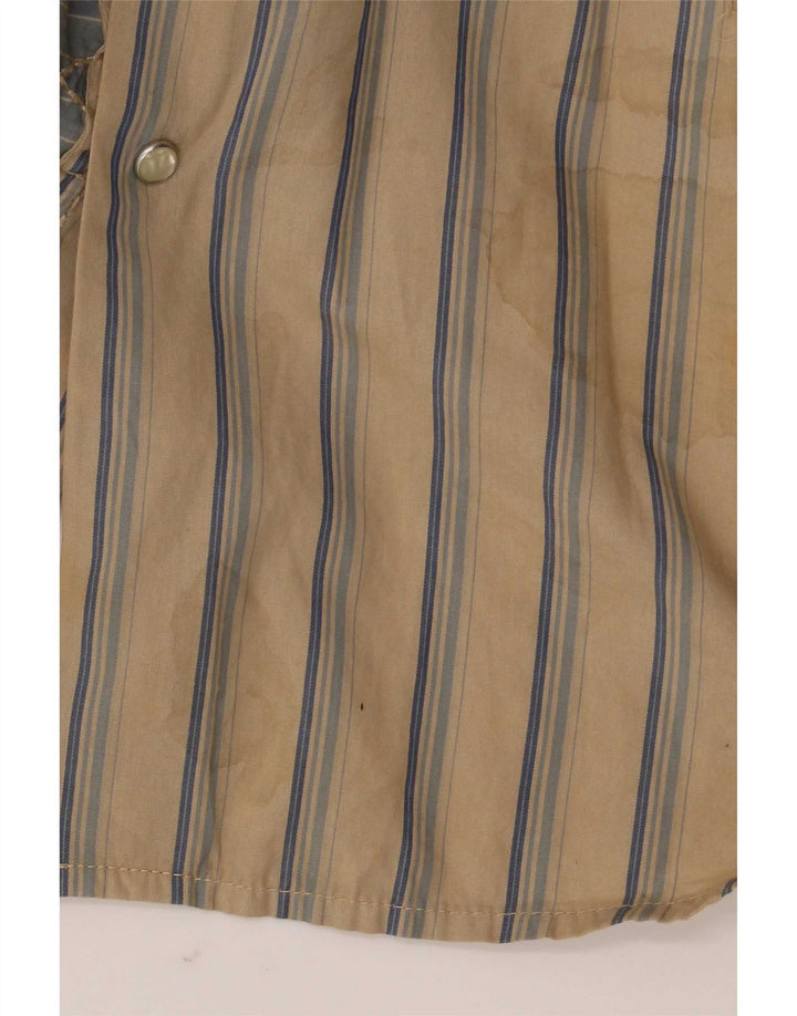 Iceberg Herreskjorte Medium Beige Stribet Bomuld