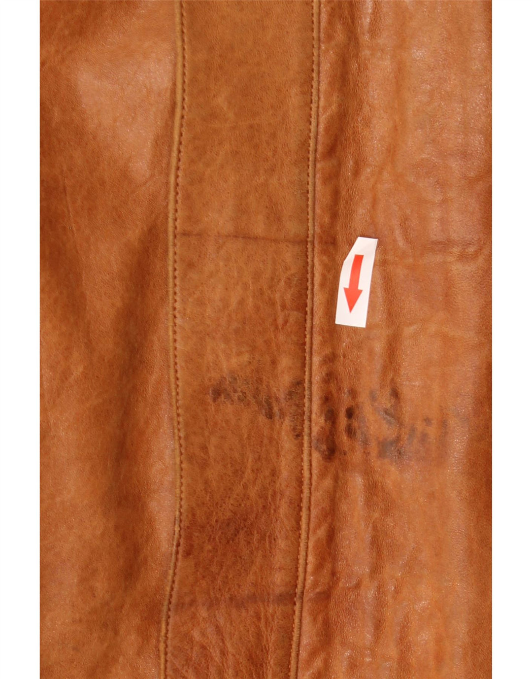 Liverpool Herre Sherpa Læderjakke UK 42 XL Brun Læder