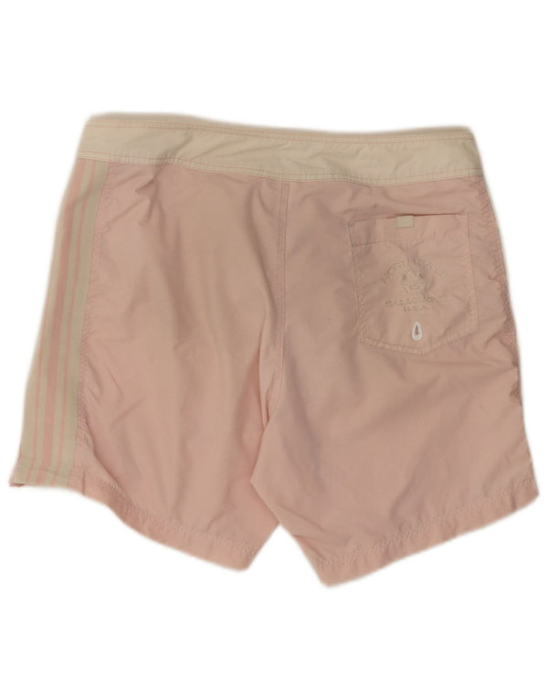 North Sails Womens Graphic Swimming Shorts UK 14 Large Pink Colourblock
