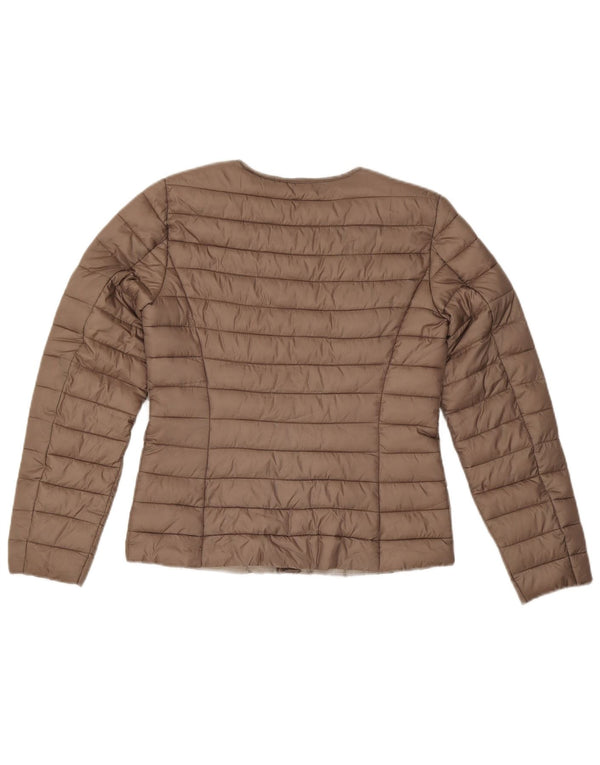 Esprit Dame Oversized Polstret Jakke UK 6 XS Brun Polyester