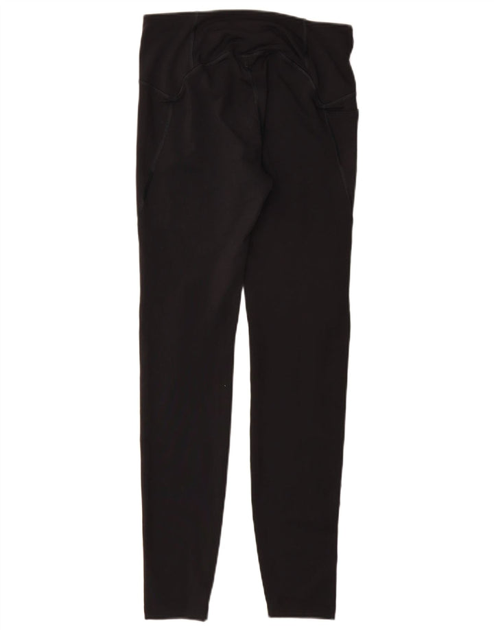 Under Armour Womens Heat Gear Leggings UK 8 Small Black