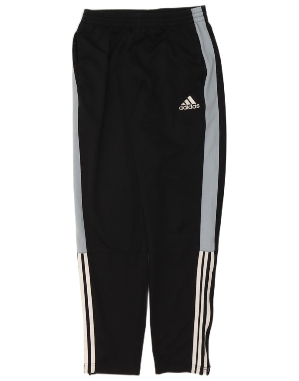 Adidas Træningsdragtsbukser til drenge 15-16 år Sort Colourblock Polyester