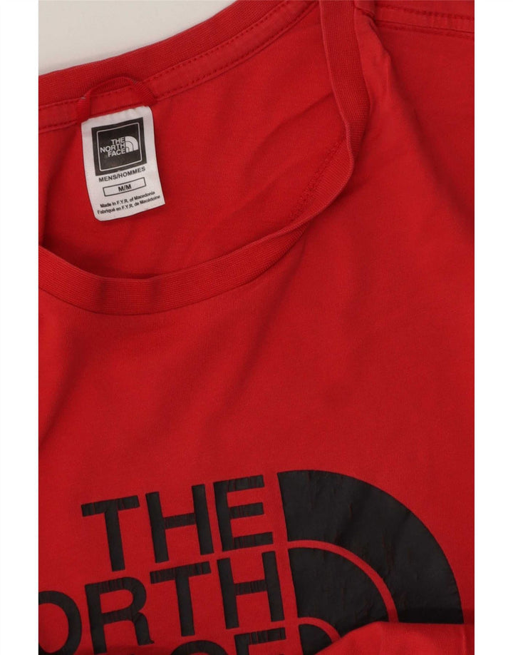 The North Face Herre Grafisk T-Shirt Top Medium Rød