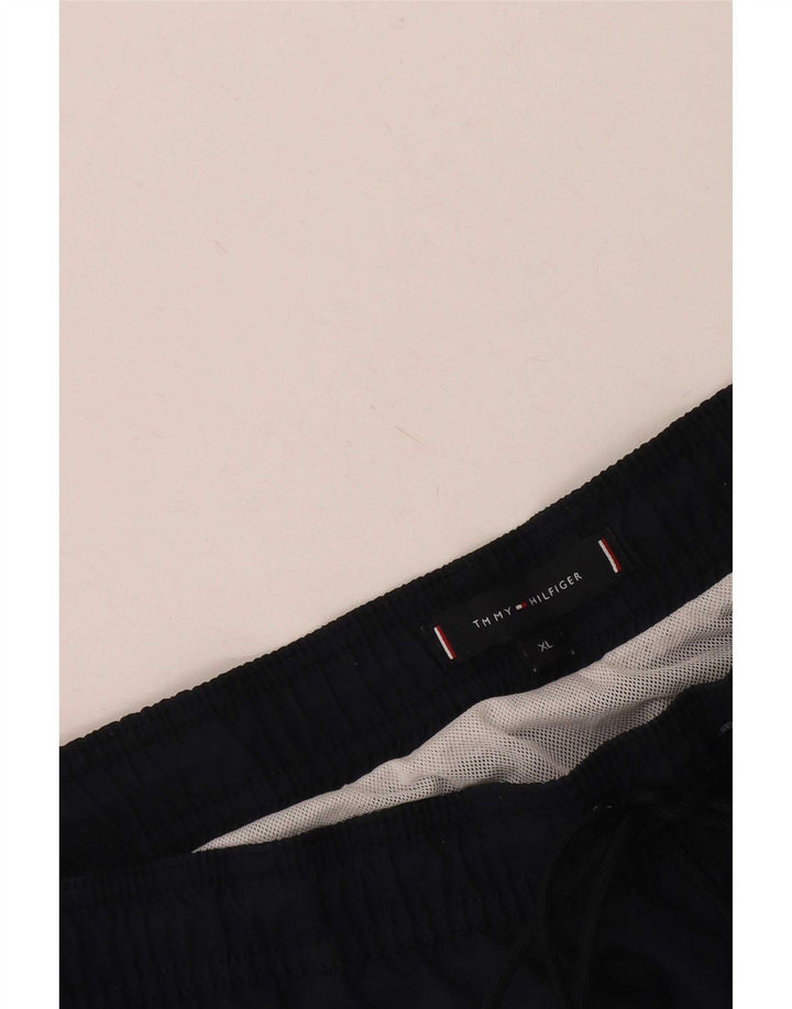 Tommy Hilfiger Herre grafiske badeshorts XL Marineblå