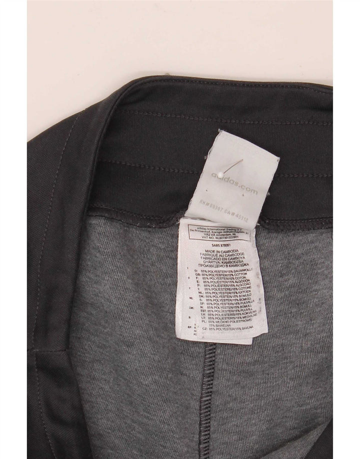 Adidas Graphic Tracksuit Bukser til kvinder UK 12 Medium Black Polyester