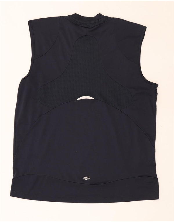 ADIDAS Herre Climacool Vest Top XL Navy Blue Polyester