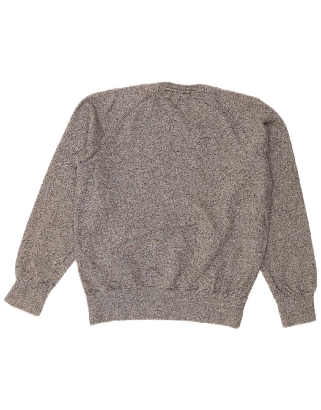 Champion Dame Sweatshirt Jumper UK 14 Medium Grey Flecked Bomuld