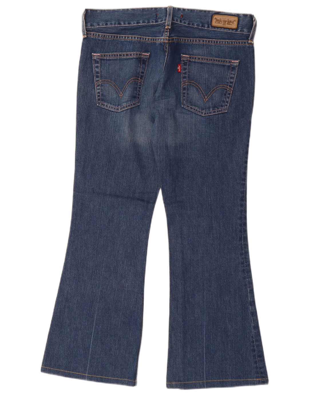 Levi's Dame Marissa Square Cut Bootcut Jeans W31 L30 Blå Bomuld