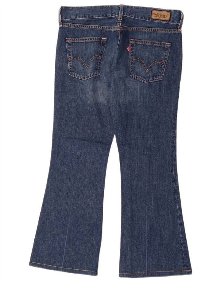 Levi's Dame Marissa Square Cut Bootcut Jeans W31 L30 Blå Bomuld