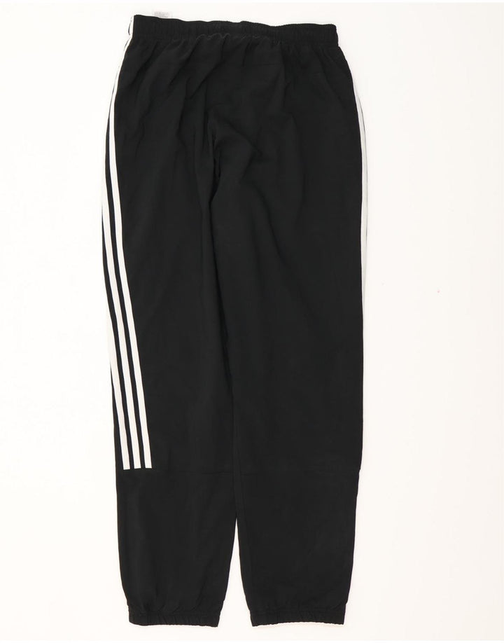ADIDAS Mens Tracksuit Trousers Joggers Medium  Black Polyester