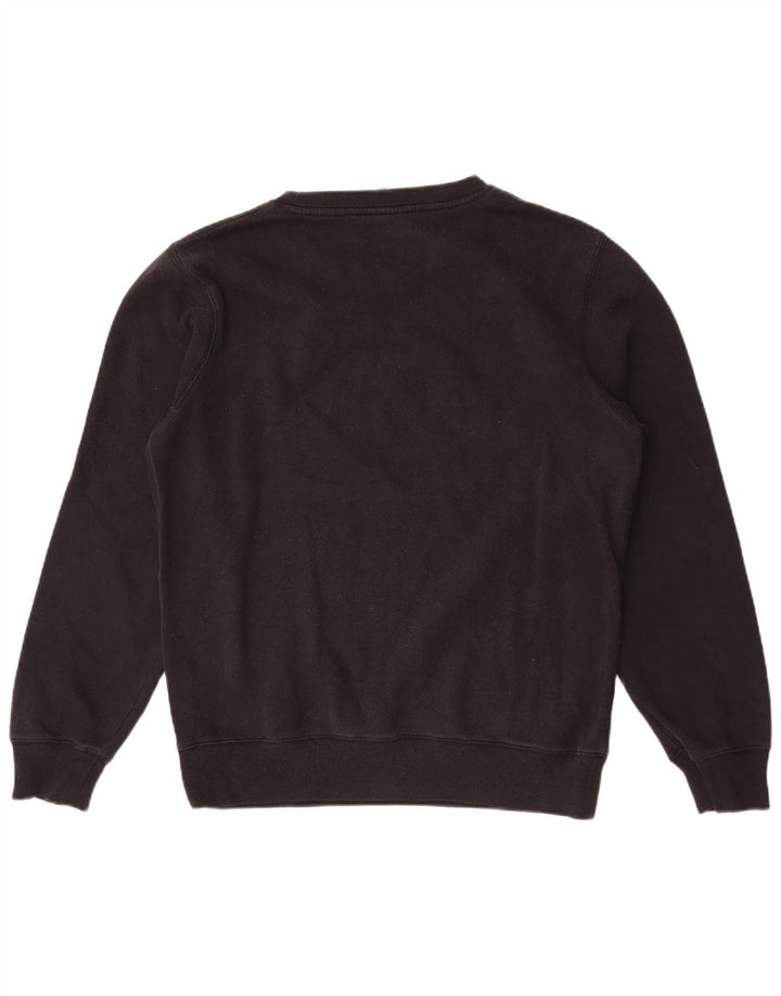 Champion Herre Grafisk Sweatshirt Jumper Medium Sort Bomuld