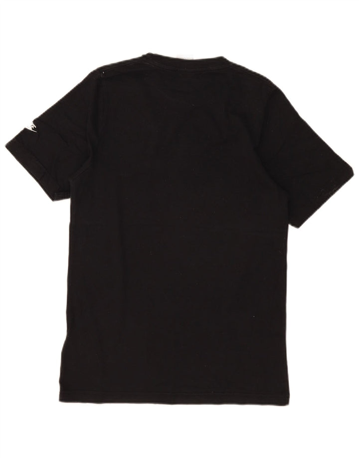 Nike grafisk T-shirt top til mænd, lille sort bomuld