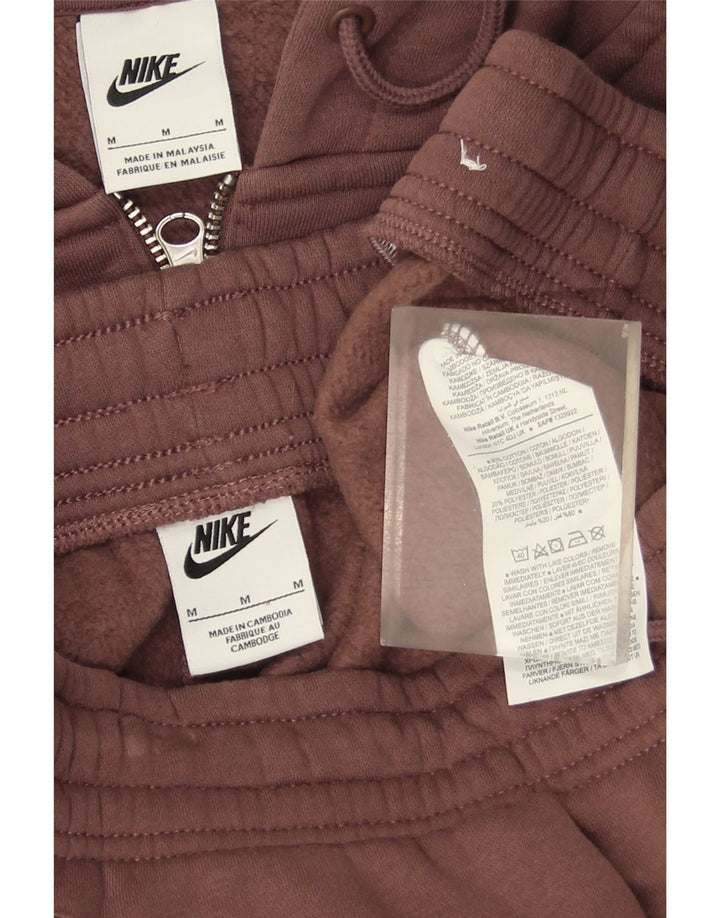 Nike Hel træningsdragt med hætte til kvinder UK 14 medium brun bomuld
