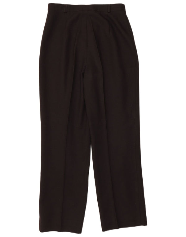 St. Bernard Dame Højtaljede Casual Bukser UK 10 Small W26 L26 Sort