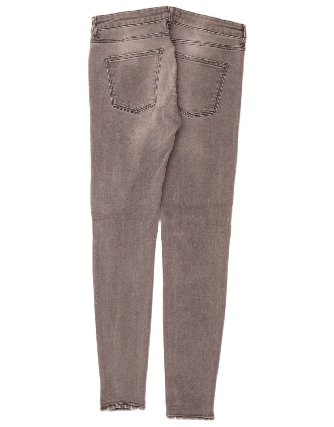 Zara Dame Skinny Jeans EU 38 Small W28 L28 Grå Bomuld