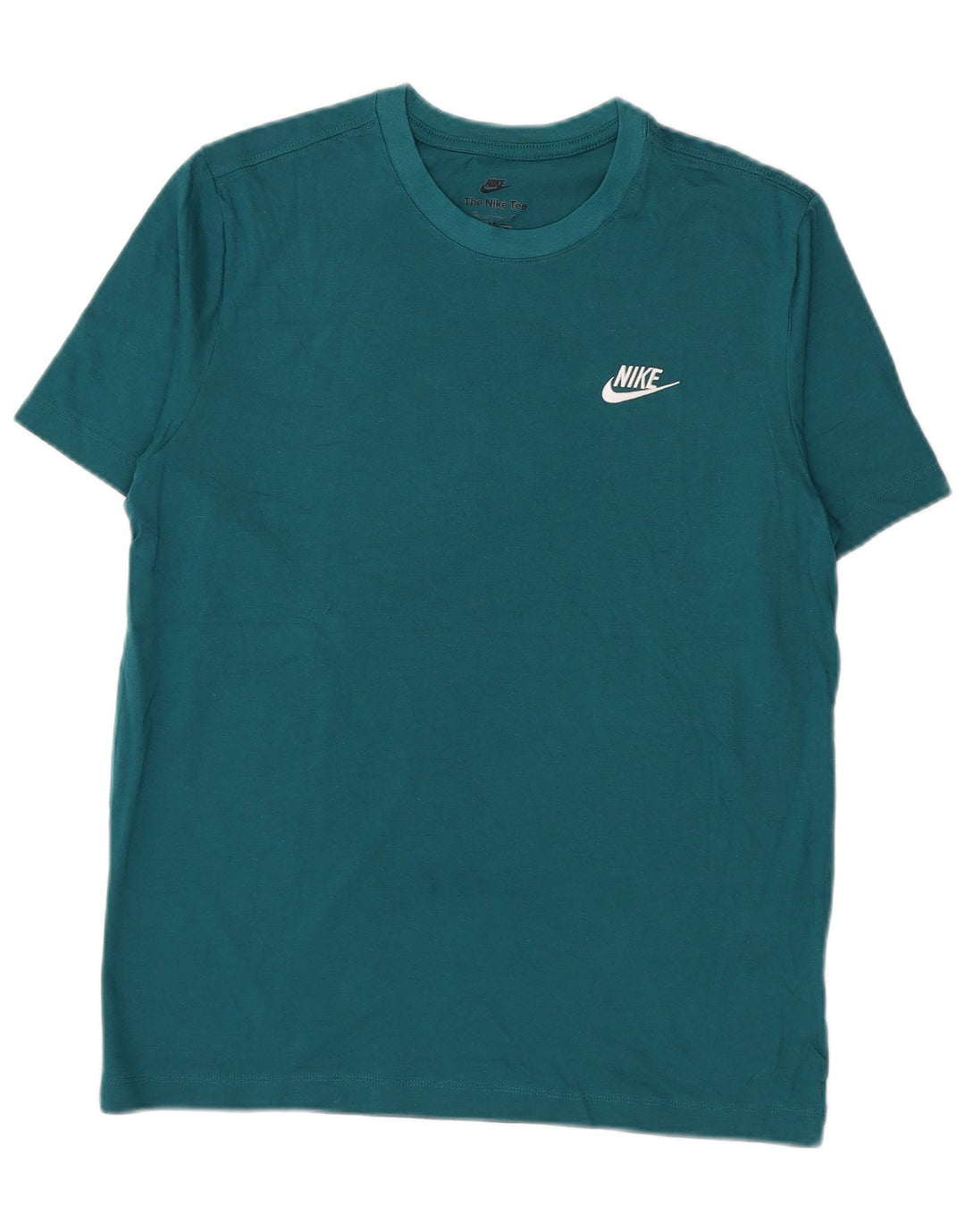 Nike T-shirt top mellem grøn bomuld til mænd