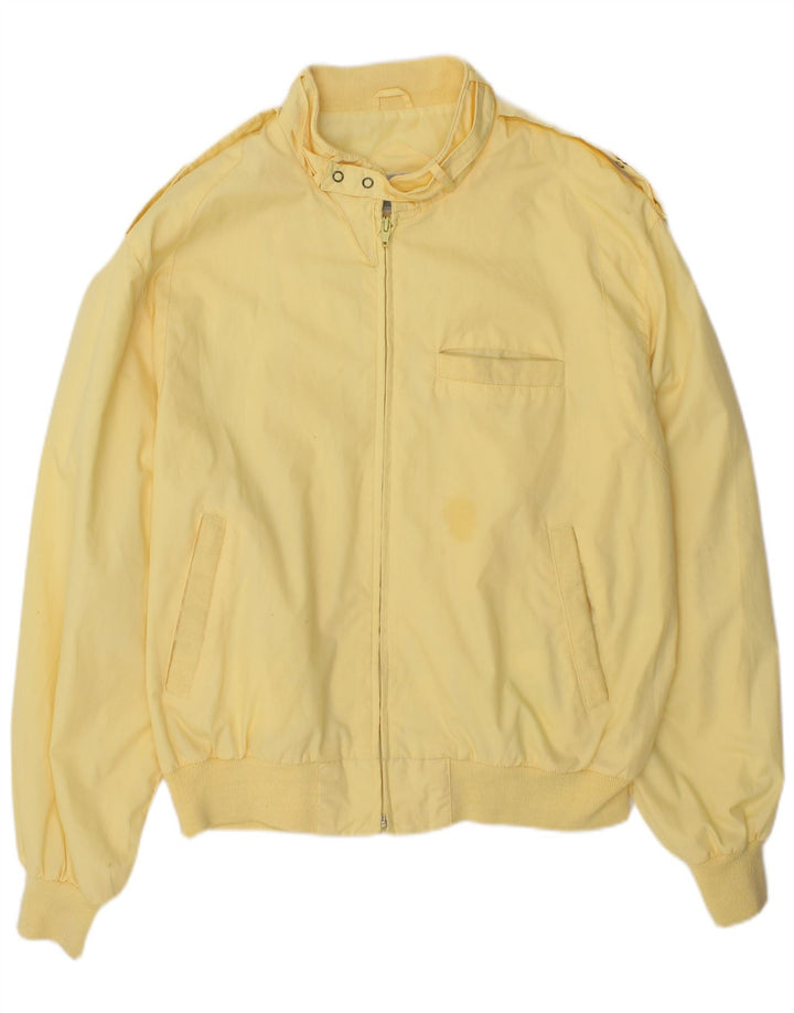 Vintage Bomberjakke til mænd UK 38 Medium Yellow