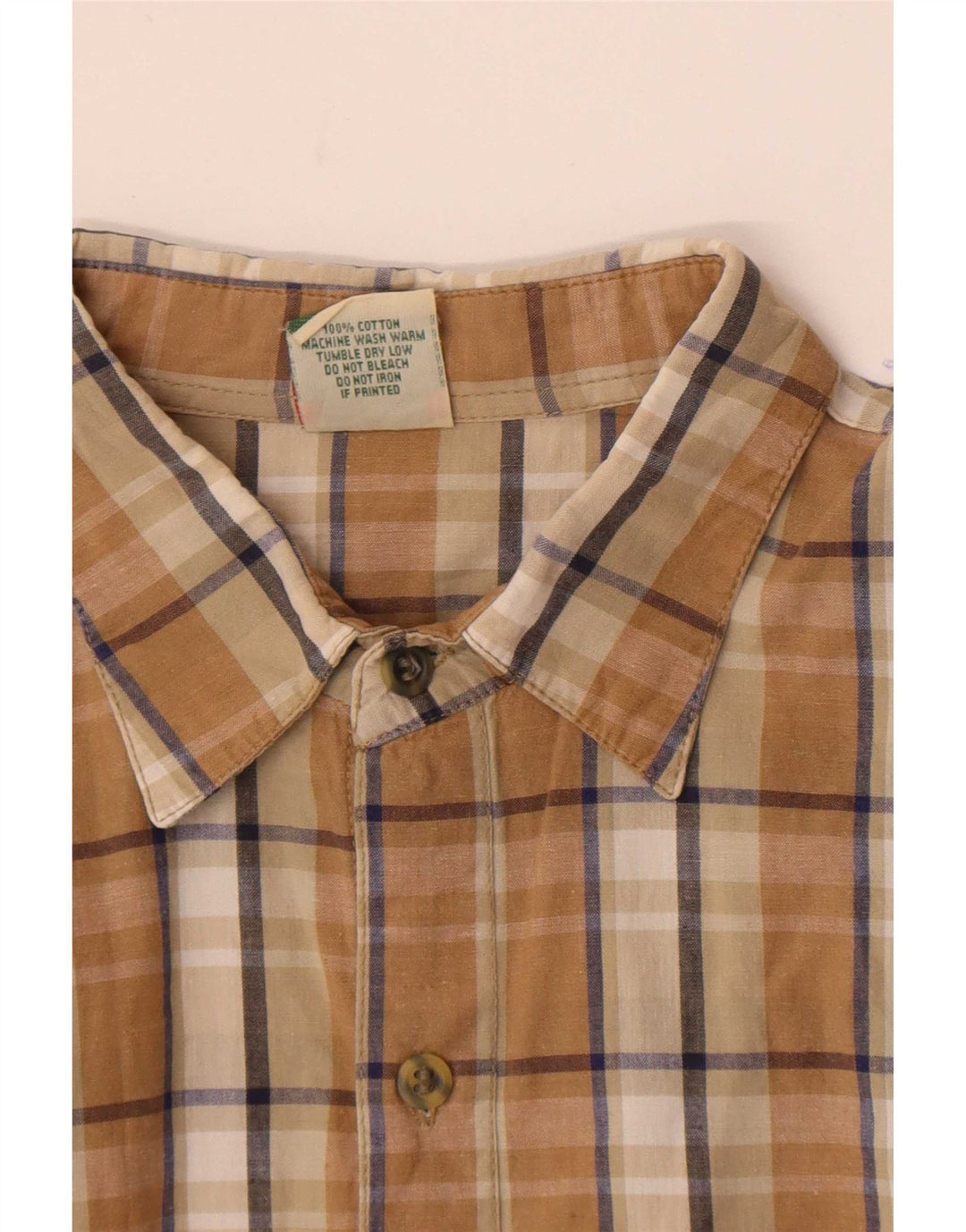 Levi's Herreskjorte Medium Brun Plaid Bomuld