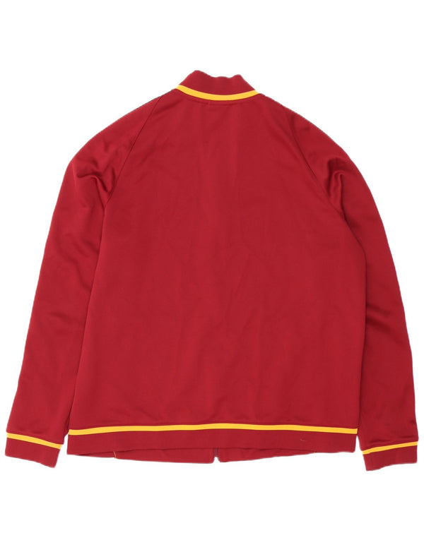 NIKE Herre As Roma Træningsdragt Topjakke XL Rød Colourblock Polyester