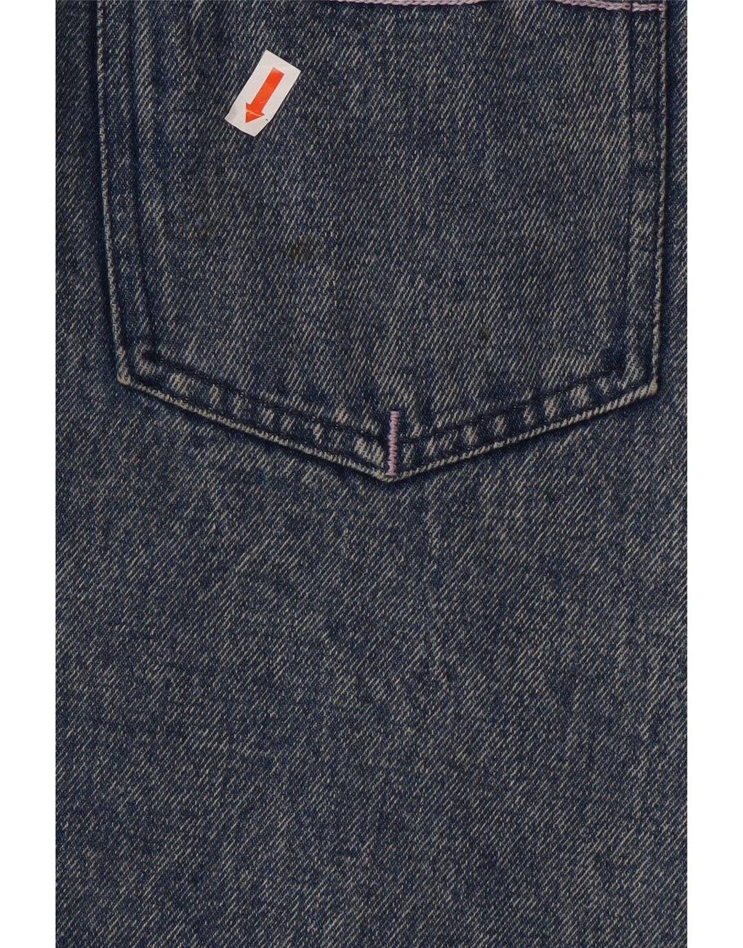 BLOOMING Dame denim nederdel XS W24 Blå