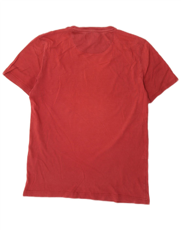 Lyle & Scott Herre T-shirt Top Medium Rød Bomuld