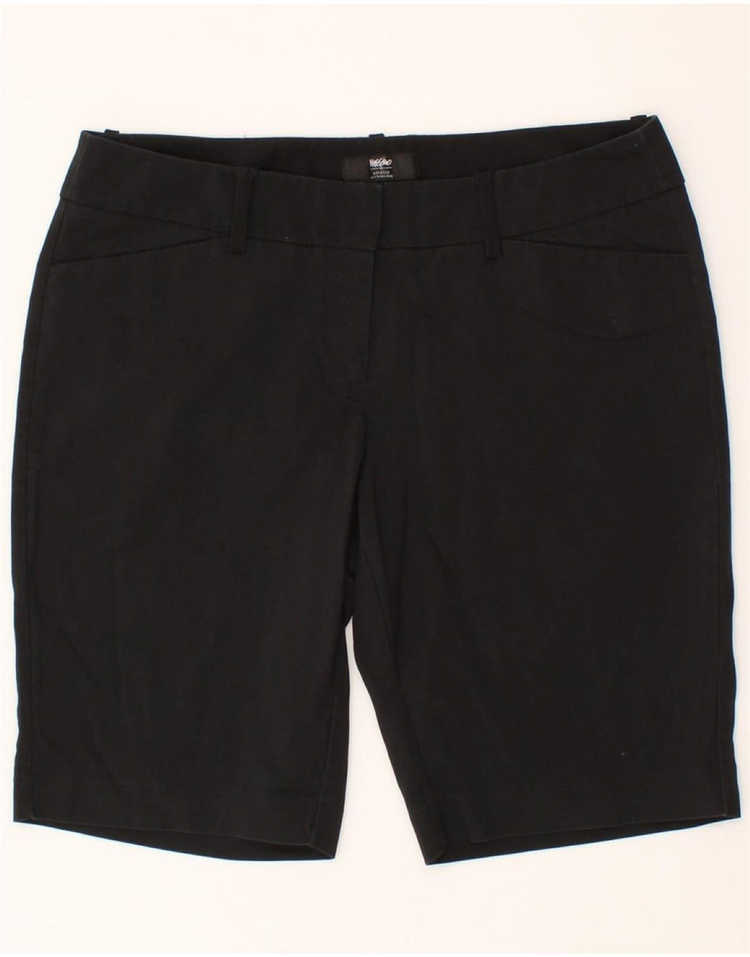 MOSSIMO Womens Casual Shorts US 12 Large W34  Black Cotton Vintage Mossimo and Second-Hand Mossimo from Messina Hembry 