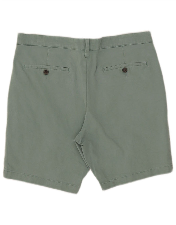 Marks & Spencer Chino Shorts til mænd W34 Stor grøn bomuld