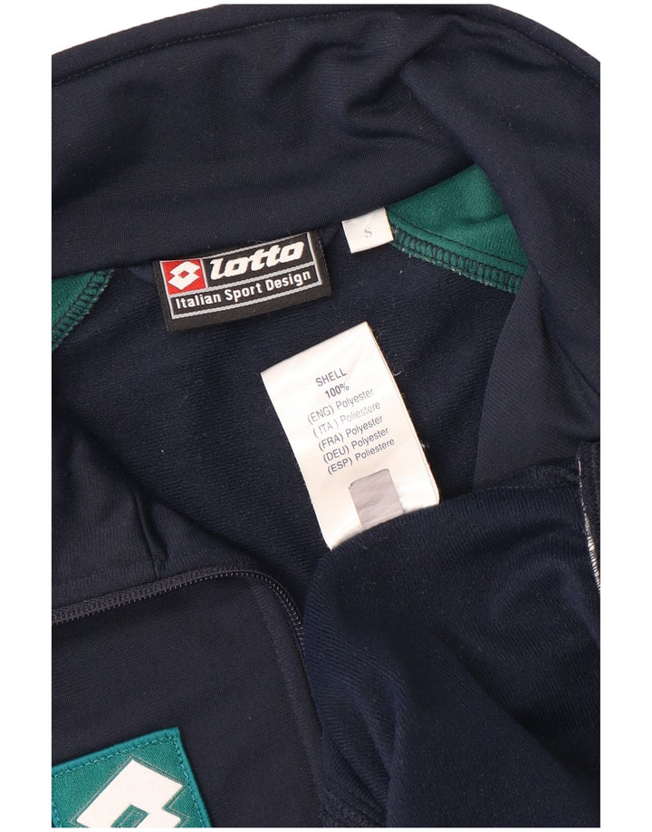 Lotto Herre træningsdragt Top jakke Lille marineblå Colourblock Polyester