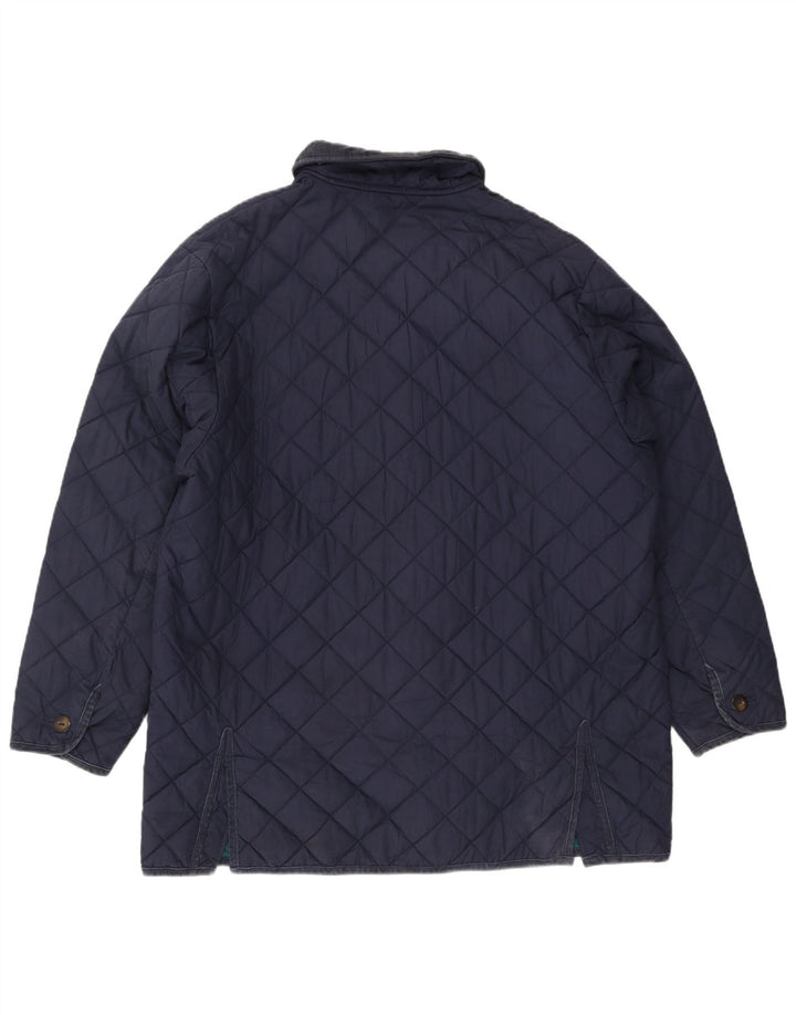 Fila Herre Quiltet jakke IT 56 3XL Marineblå