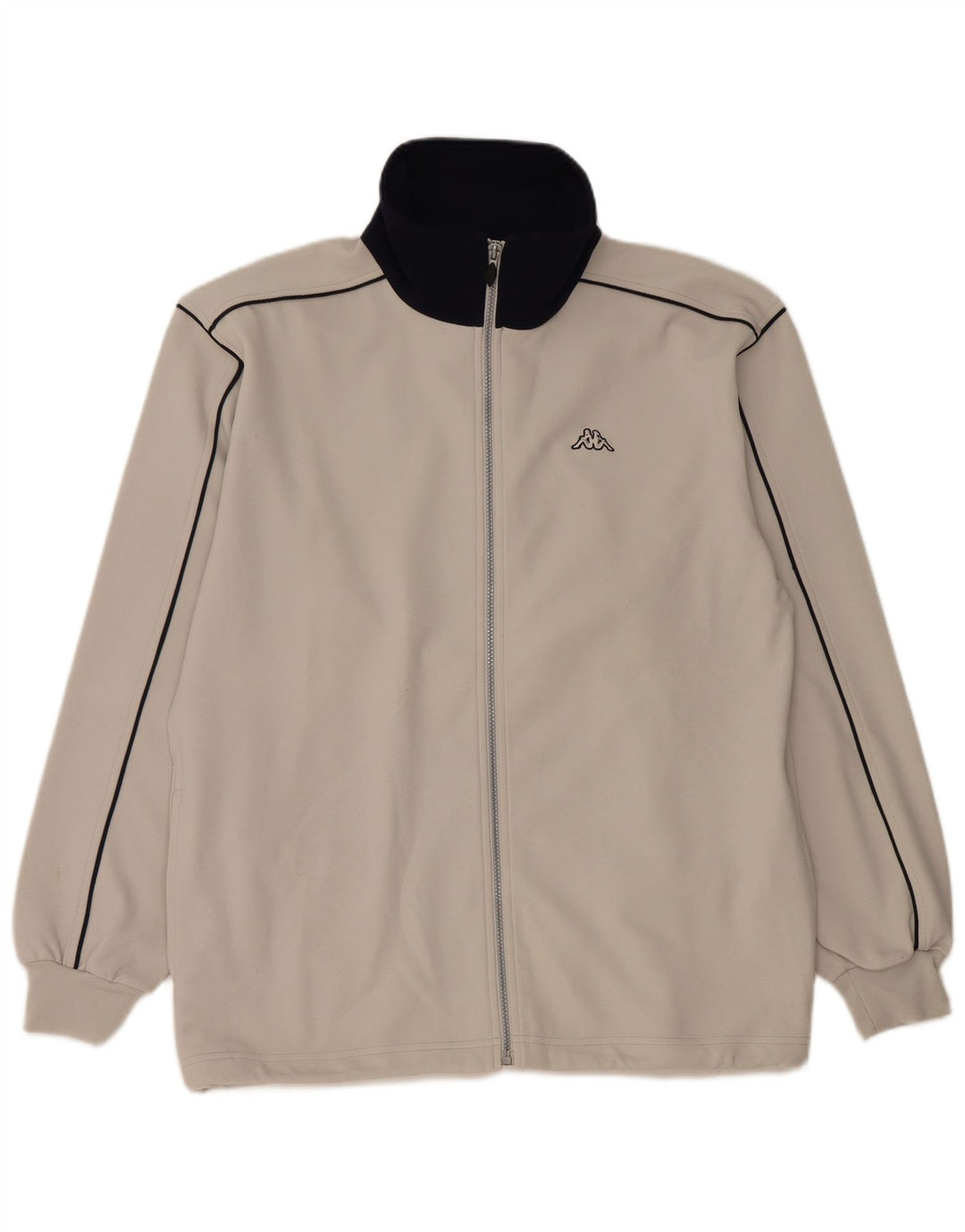 Kappa Herre træningsdragt Topjakke Stor Grå Colourblock Polyester