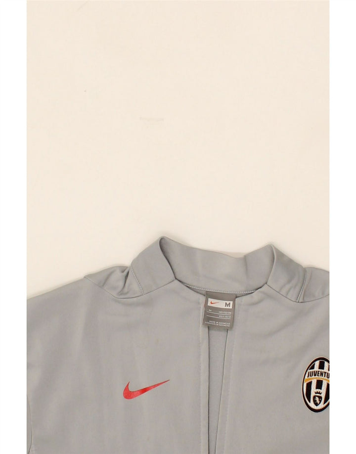 NIKE Boys Juventus Tracksuit Top Jacket 10-11 Years Medium Grey Polyester Vintage Nike and Second-Hand Nike from Messina Hembry 