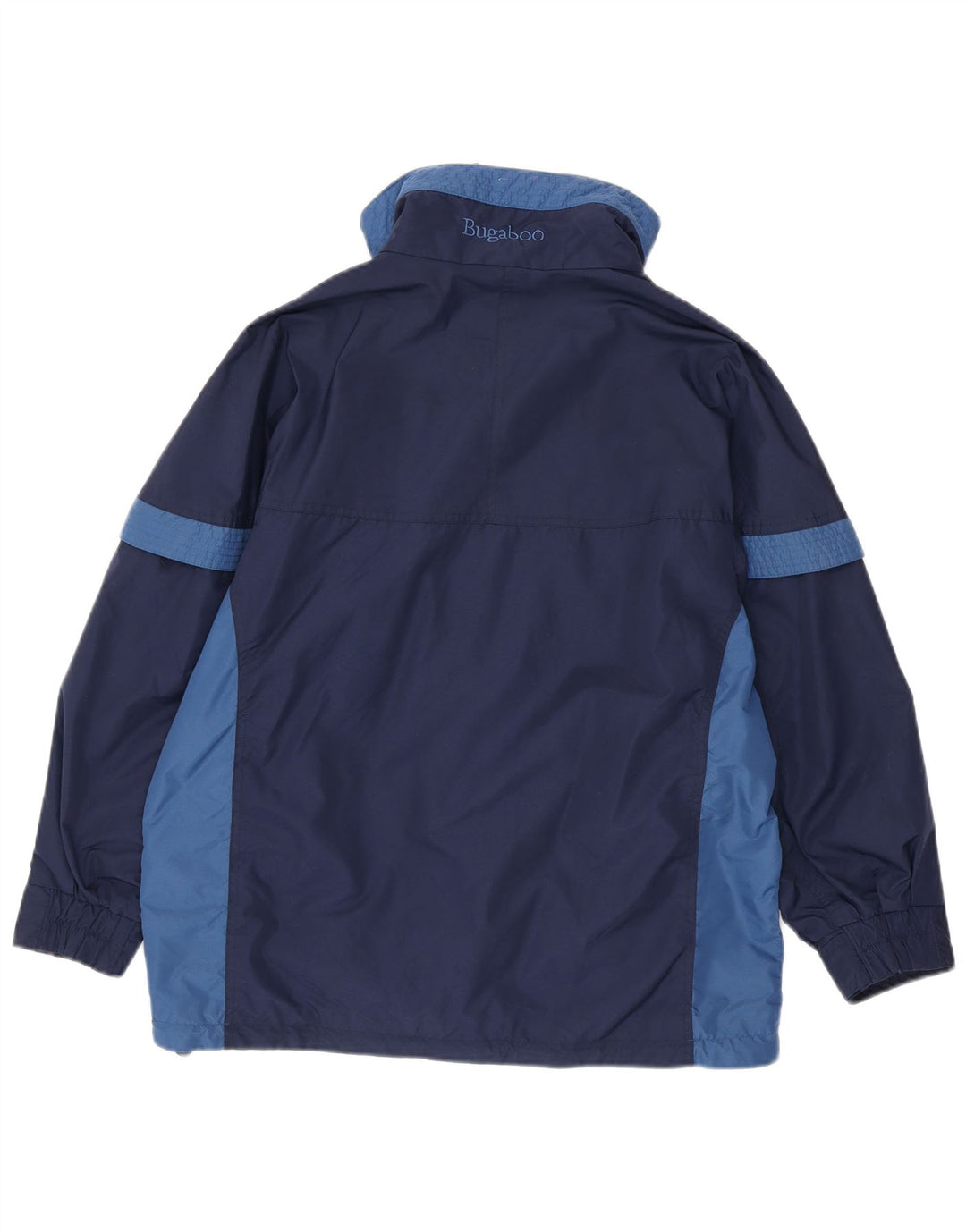 Columbia Dame Oversized Skijakke UK 10 Small Navy Blue Colourblock